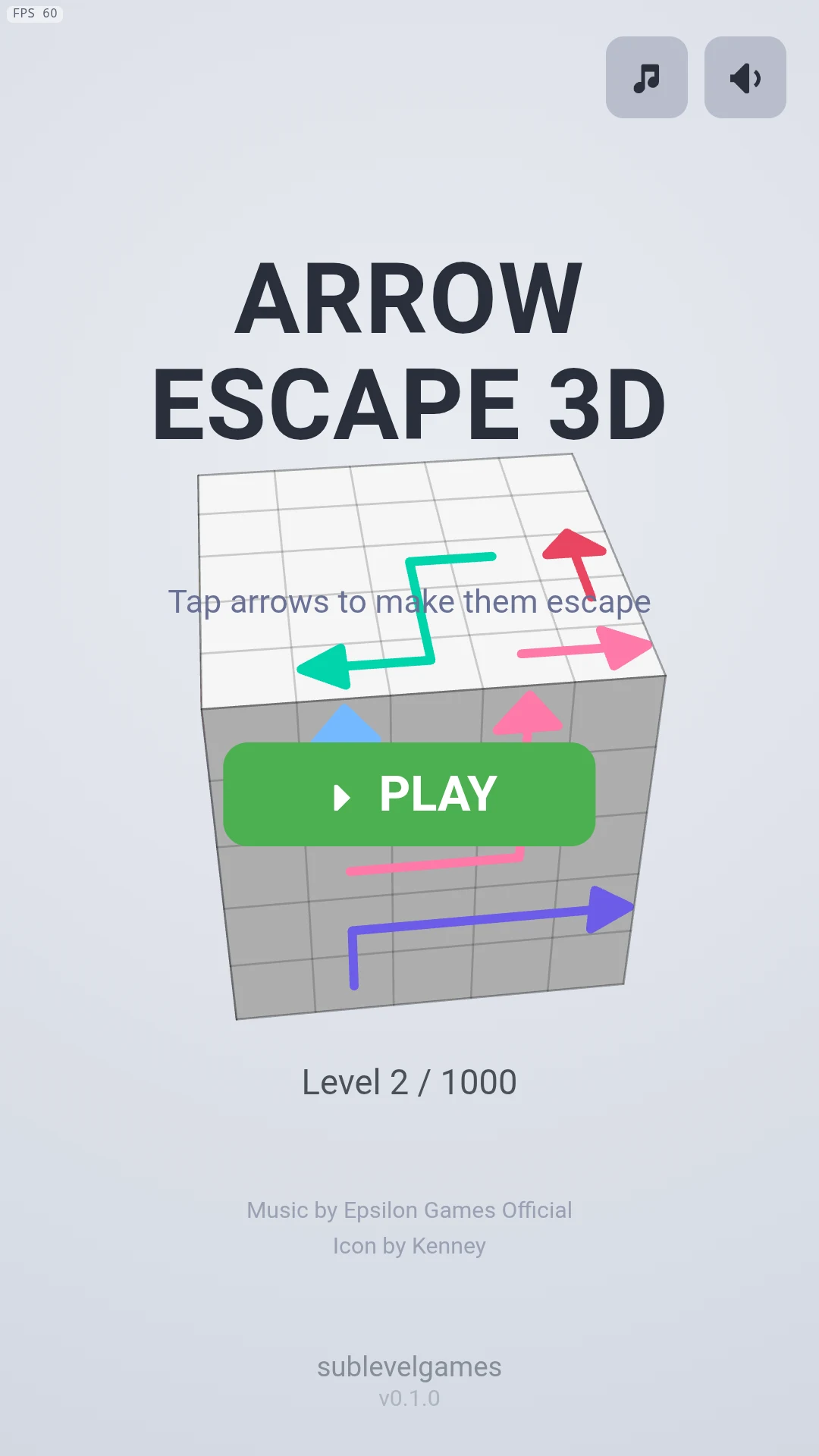 Arrow Escape 3D screenshot